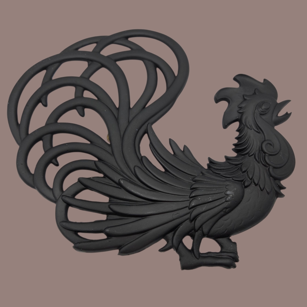 MCM Midwest Metal French Countryside Roosters Wall Decor Vintage - Picture 2 of 12